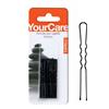 Forcine 2" Invisibile Nero YourCare 50 Pezzi