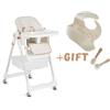 Moni - Moni Seggiolone Pappa Lindo Bianco + set pappa omaggio