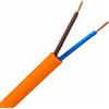 DIMELITALIA Lunghezza Metri 50, Sezione Conduttore 2x1,5mmq, CONFEZIONE 1 *** Cavo fror multipolare flessibile antifiamma arancio gommato per impianti
