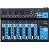 OQAN Q7 MK2 Mixer Audio DJ 7 Canali USB Bluetooth MP3 Player Professionale