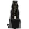 Alomejor Metronomo Elettronico Universale per Pianoforte Batteria Basso Violino con Display LED Retroilluminato Nero Strumenti Musicali Classico Accuratezza Regolabile Tempo Musicale
