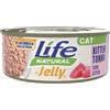 Life Cat Natural Jelly Cibo Umido in Morbida Gelatina per Gatti - 12x70 gr - Kitten con Tonno