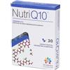 NUTRIGEA Srl NutriQ10 30 Capsule Vegetali - Integratore con Coenzima Q10, Klamath e Olio di Lino