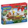 schleich 98644 Advent Calendar Dinosaurs 2022, for Children from 5 Years, Dinosa