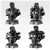 Bandai Statua Ichiban Kuji Pugno del North Star Prize D Quattro Fratelli Set H 2,7 in