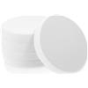 Tweruna 5 spugne piatte per fondotinta, colore bianco, per fondotinta, spugnette rotonde per trucco professionale