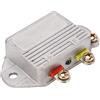 Oumefar Regolatore di carica automobilistico 1000 W, regolatore di tensione alternatore JFT149 14 V, regolatore auto, lega di alluminio, per veicoli generatori diesel