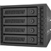 CHIEFTEC CMR-3141SAS Panel BAHÍA Disco Duro para 4 HDD/SSD (3,5 / 2,5), ocupa 3 ranuras de 5,25