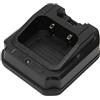 BROLEO Caricabatteria Radio Base, Adattatore CA 8,4 V 400mA CHR 9700 100‑240V Indicatore LED Protezione circuito integrato per UV 5S per BF R760 (spina EU)