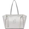 Liu Jo borsa a tracolla borsa shopper Lapislazzu Tote Cream avorio