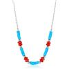 S'Agapõ Collana Girocollo Donna, Collana Donna in Acciaio e Pietre | Collezione Glint - SGI09