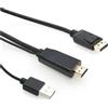 Microconnect HDMI-DP-CON3 adattatore cavo video 3 m HDMI tipo A (standard) DisplayPort Nero (HDMI-DP-CON3)