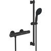 GROHE Set doccia con miscelatore termostatico GROHE Precision Start nero 345972431