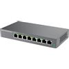 Grandstream Serie GWN7711 GWN7711P - Switch - gestito - 4 x 10/100/1000 (PoE) + 4 x 10/100/1000 - Desktop, montaggio a parete