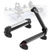 VEVOR Portasci e Snowboard, Porta Fino a 4 Paia di Sci o 2 Snowboard, 2 Supporti Universali in Alluminio per Portapacchi Auto con Serratura e Imbottitura in Gomma, Portacanna da Pesca