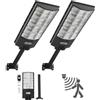 VEVOR Lampioni Solari da Esterno 8000 W 450000 LM, Faretto per Parcheggio Commerciale da Esterno, Lampada di Sicurezza a LED con Sensore di Movimento, Illuminazione Esterna per Vialetti Cortili