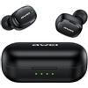 AWEI Auricolari Awei Bluetooth Bluetooth 5.1 T13 Pro TWS Nero [ATAWEHBTAWE0118]