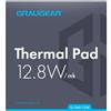 Graugear Pad termico Graugear per CPU o deposito 100x45x1mm Grigio [G-TMP-13W]