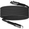 Verbatim Cavo usb-c Verbatim Sync charge USB-C 100W magnetic 1,2M nero [31863]
