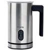 H.Koenig Montalatte elettrico MLK8 in acciaio inox da 0,24L, per schiuma fredda o calda, rivestimento antiaderente, arresto automatico, ideale per caffè, cioccolate calde, cappuccini, 500W