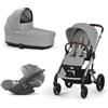 Balios Promo - Cybex Gold Trio New Balios S Lux Stone Grey Telaio Silver Con Cloud T 2025