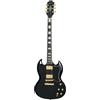 Epiphone SG Custom Ebony Chitarra Elettrica ProBucker Gold Hardware con Borsa...