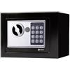 Herzberg, HG-03848, Cassaforte elettronica ignifuga in acciaio laminato a freddo da 2,0 mm, doppia serratura, tastiera digitale intelligente, cerniere a prova di manomissione e resistenza all'acqua