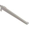 Element System Home System 66346 Reggimensole a 2 Ganci Angolate, Alluminio, 38 cm, Set di 2 Pezzi