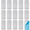 Goktvai 16pz Strisce Magnetiche per Luci Sottopensile, Striscia Magnetica con Supporto Adesivo per Luci con Sensore di Movimento Ricaricabili e Illuminazione Wireless Mobili (Non Magneti)