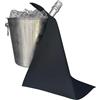 BOTTLECLOTHS - Collezione Catering, Chiffon per Bottiglia per Secchielli del Ghiaccio, Polycotone, 42 cm, Foro Angolare, Cerchio Cucito (Nero, Confezione da 1)