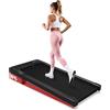Superun Tapis Roulante con Inclinazione Regolabile 6%, Motore 2,5 CV, Caminata con Controllo App, Portata Massima 136 kg, Velocità Massima 6 km/h, Programmi HIIT & MIIT per Casa