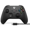 Microsoft Controller Wireless Xbox + Cavo UsB-C - Nero