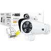 INSTAR IN-9408 2K+ PoE Bianco - LAN/PoE telecamera di sorveglianza con IA (AI) -