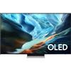 Samsung Smart TV 55" 4K UHD OLED Tizen NQ4 AI Gen3 Classe F Nero QE55S90HAEXZT Samsung