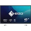 EIZO Monitor FlexScan EV4340X 42.5" 4K Ultra HD IPS Nero