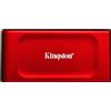 Kingston SSD esterno 2TB USB 3.2 Gen 2 Rosso, Velocità 1050 MB/s