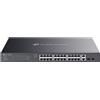 TP-LINK SWITCH 28P LAN Gigabit TP-LINK ES228GMP Easy Managed 24P POE+ 2P Gigabit 2P SFP-