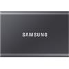 Samsung SSD Esterno T7 2 TB Grigio con USB-C e Criptaggio Hardware