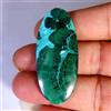 Gemstonedesire 66,60Cts.100%Natural Miraculous Malachite Chrysocolla Oval Cab 21x48x5mm Gems