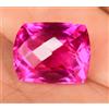 Gemsmyriad Naturale Rosso Rosa Rubellite Tormalina 19.75Ct Certificato Cuscino Dama Gemma