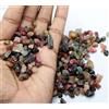 Certificato Naturale Multicolore Tormalina Cristallo Piccolo Grezzo 1950 KT Lot