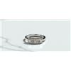Anello Donna Argento925 Rodio Nickel Free Motivo centrale con Zirconi REGOLABILE