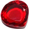 Naturale Rosso Topazio 1000 KT Raro Brasiliano a Forma di Pera Certificato Loose