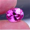 Naturale Ricco Zaffiro Rosa 3.95 KT CT Ovale 10.5 X 7.5 MM Certificato Sri Lanka