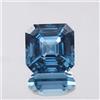 AAA Taglio Naturale Acquamarina Santa Maria Loose Taglio Asscher Gemma 10x10 MM