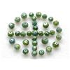 Sparkling Fancy Diamonds Perlina Rotondo Rondella Verde Blu Mix Colore Diamante Naturale 3.5-4.0MM 1 + KT