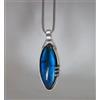 Pendente In Labradorite 925 Argento Sterling S-674