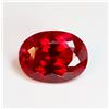 Chirag Gems 4.50 CT Naturale Rosso Rubino Taglio Ovale Birmano Certificato Loose Gemma Con