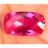 Gemsmyriad Naturale Rosso Rosa Rubellite Tormalina 29.00Ct Certificato Cuscino Dama Gemma