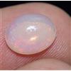 Gemsmyriad Non Trattato Naturale Etiope Fuoco Opale 1.00 KT Certificato Giocare Di Colore